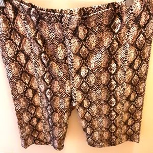 NWOT Women Plus Size Biker Shorts